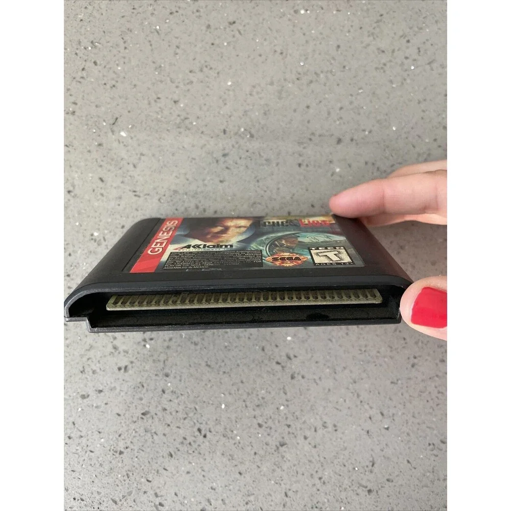 True Lies (Sega Genesis) Authentic Cartridge Video game Vintage